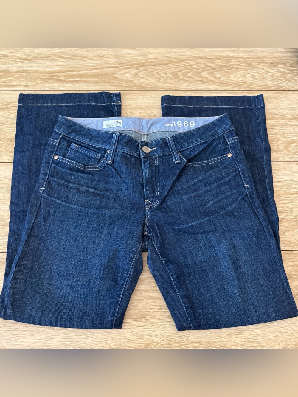 Gap 1969 Women's Long & Lean Denim Jeans Size 28